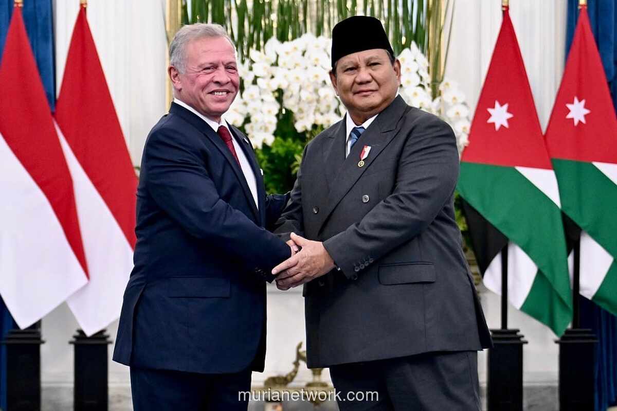 Raja Yordania Abdullah II Ungkap Kisah Persahabatan Erat dengan Prabowo Subianto