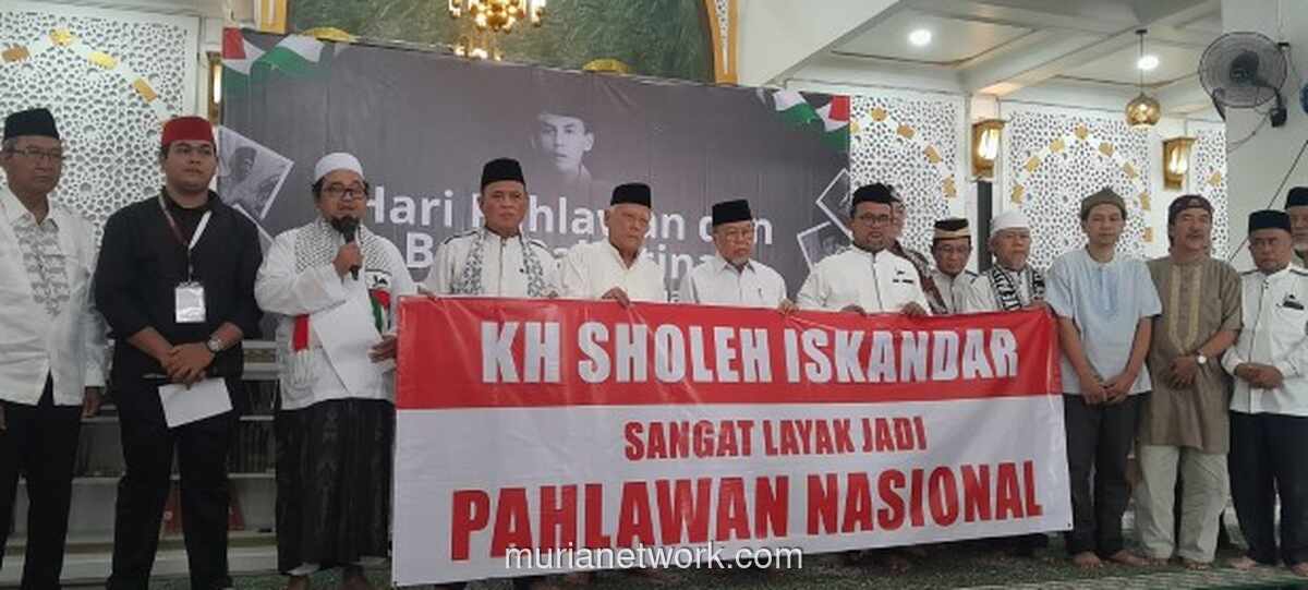 Usulan Gelar Pahlawan Nasional untuk KH Sholeh Iskandar Menguat di Tabligh Akbar Bogor