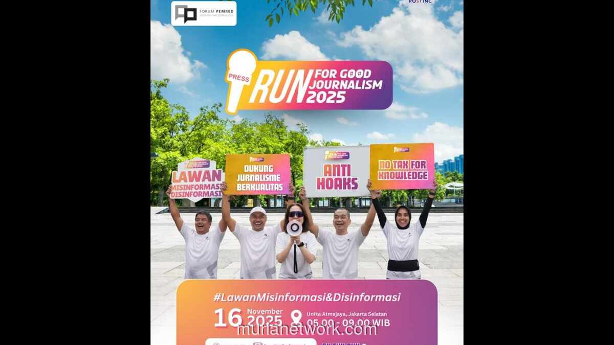 Run For Good Journalism 2025: Dukung Jurnalisme Berkualitas & Keberlanjutan Media