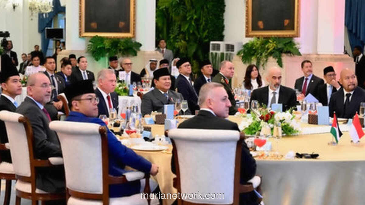 Prabowo Subianto Jamu Raja Yordania Abdullah II, Bahas Kerjasama Bilateral