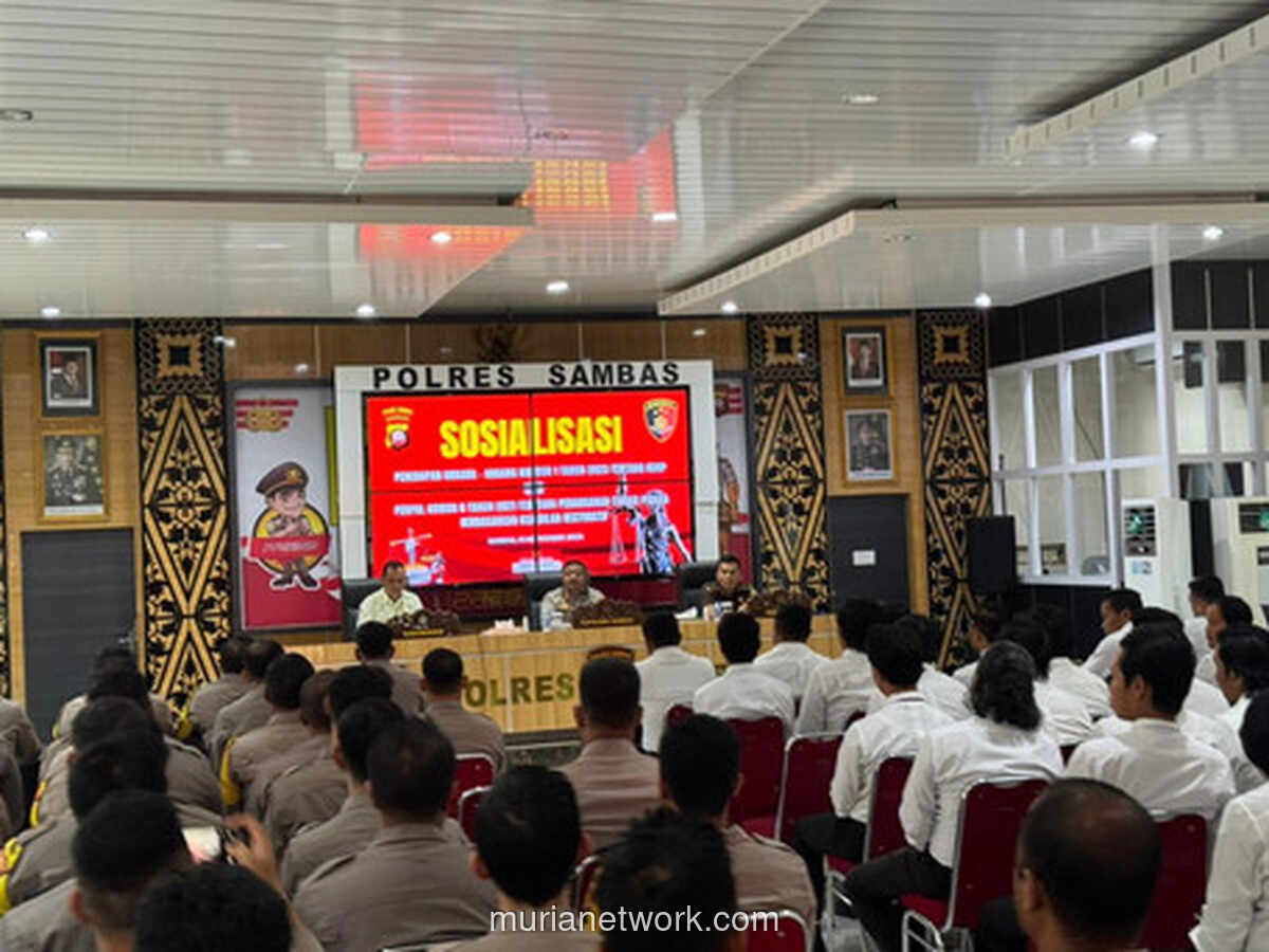 Sosialisasi KUHP Baru di Polres Sambas: Transformasi Keadilan Restoratif