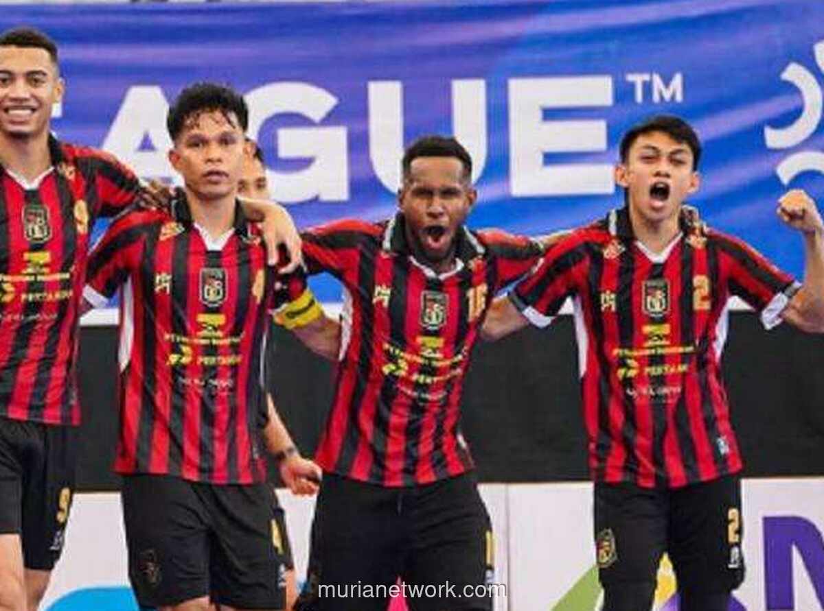 Black Steel FC Papua Kalahkan Cosmo JNE Jakarta 2-1: Gol Cepat Evan Soumilena Jadi Penentu