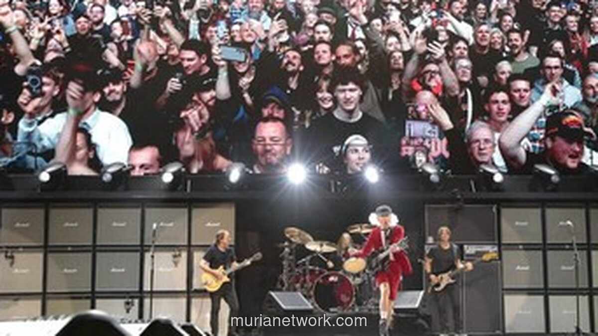AC/DC Guncang Melbourne: Getaran Seismik dari Konser Perdana Setelah 10 Tahun Vakum