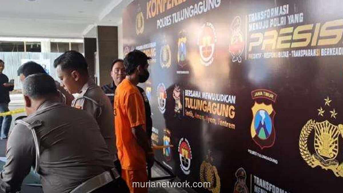 Sopir Bus Harapan Jaya Ditahan sebagai Tersangka Kecelakaan Maut Tulungagung