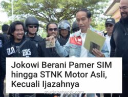 Viral Jokowi Tunjukkan SIM & STNK, Netizen Soroti Ijazah UGM yang Tak Ditampilkan