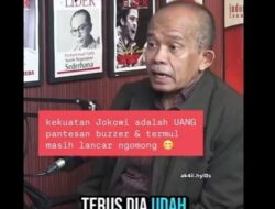 Beathor Suryadi PDIP: Kekuatan Jokowi Berasal dari Uang Hasil Korupsi?