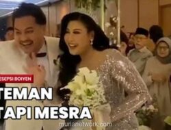 Boiyen Duet Romantis dengan Suami di Pesta Pernikahan, Momennya Bikin Terharu