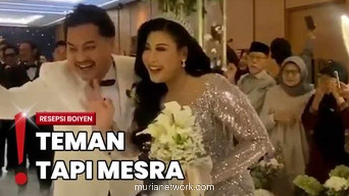 Boiyen Duet Romantis dengan Suami di Pesta Pernikahan, Momennya Bikin Terharu