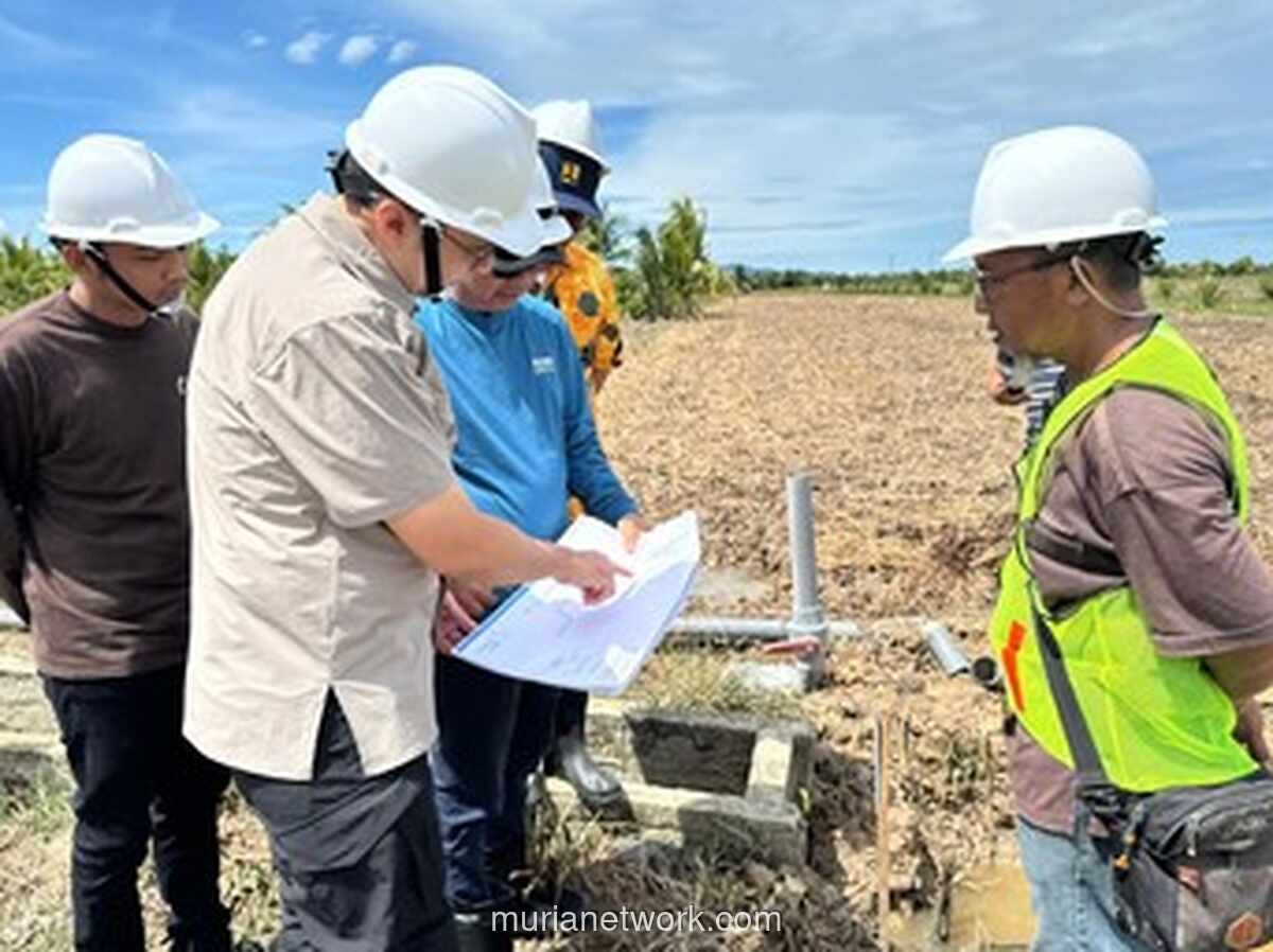 Staf Khusus Menko Infrastruktur Tinjau Pembangunan Irigasi di Kalbar Dukung Swasembada Pangan