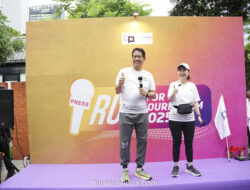 Menteri Keuangan Purbaya Dorong Jurnalis Kritis & Beri Solusi di Fun Run 2025