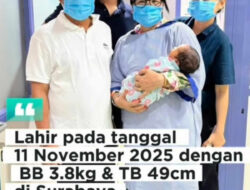 Kabar Bahagia! Wakil Gubernur Kalbar Krisantus Kurniawan Dikaruniai Cucu Pertama, Raphael