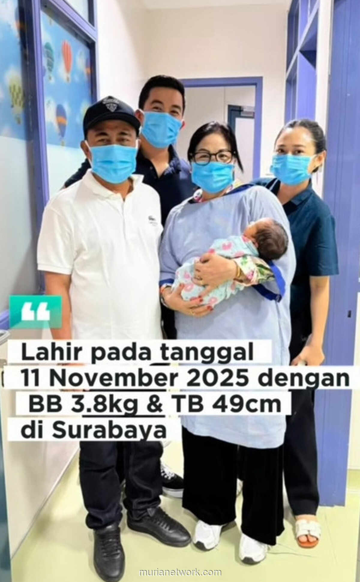 Kabar Bahagia! Wakil Gubernur Kalbar Krisantus Kurniawan Dikaruniai Cucu Pertama, Raphael