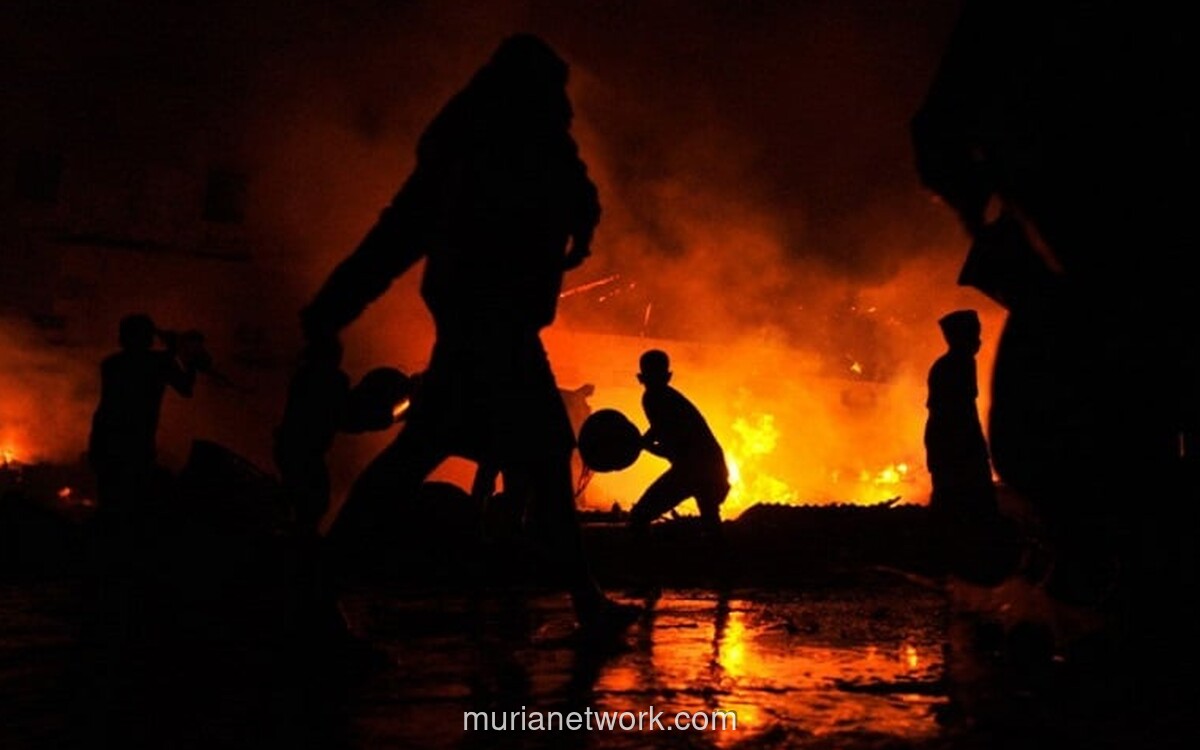 Kebakaran Jatipulo Jakarta Barat: 50 Rumah Hangus, 350 Jiwa Mengungsi (Update)