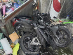 Kecelakaan Mobil Listrik di Tanjung Priok Lukai 5 Orang, Pagar Rumah Rusak