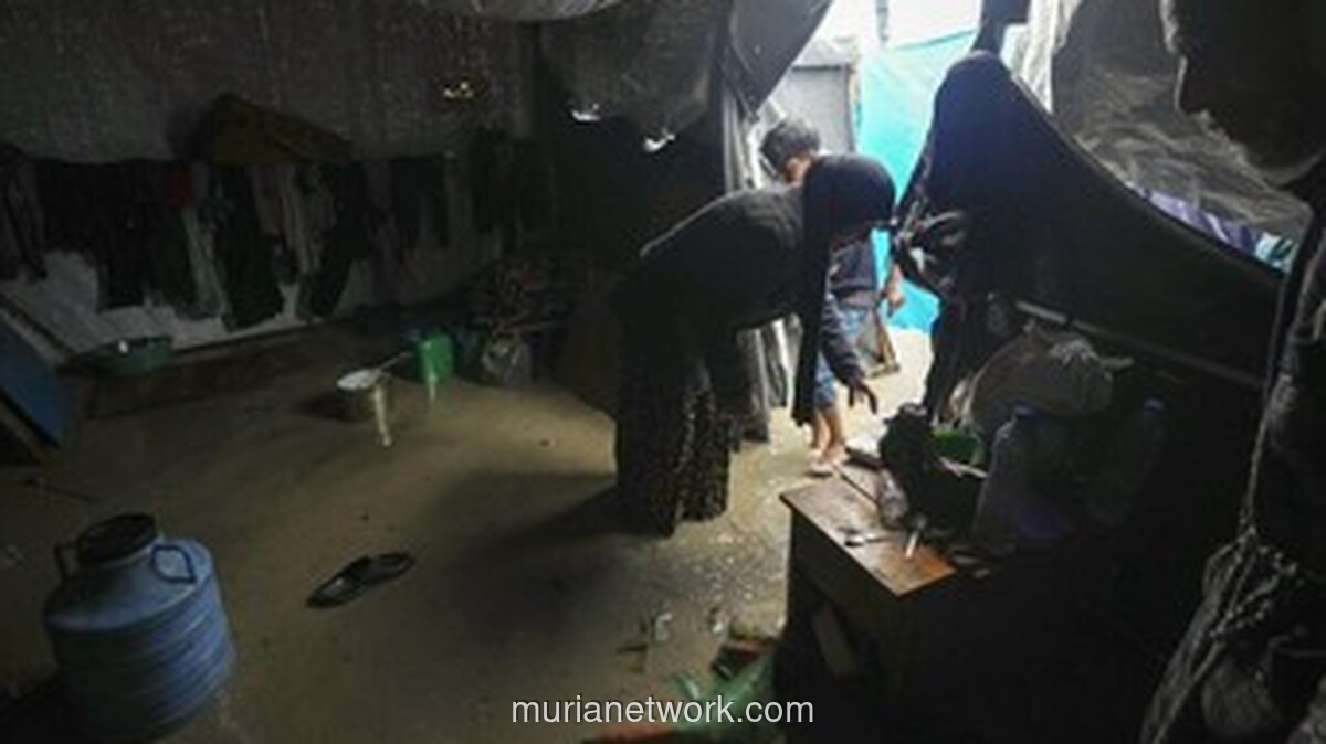 Banjir di Gaza Tenggelamkan Tenda Pengungsi, Kondisi Krisis Kemanusiaan Semakin Parah