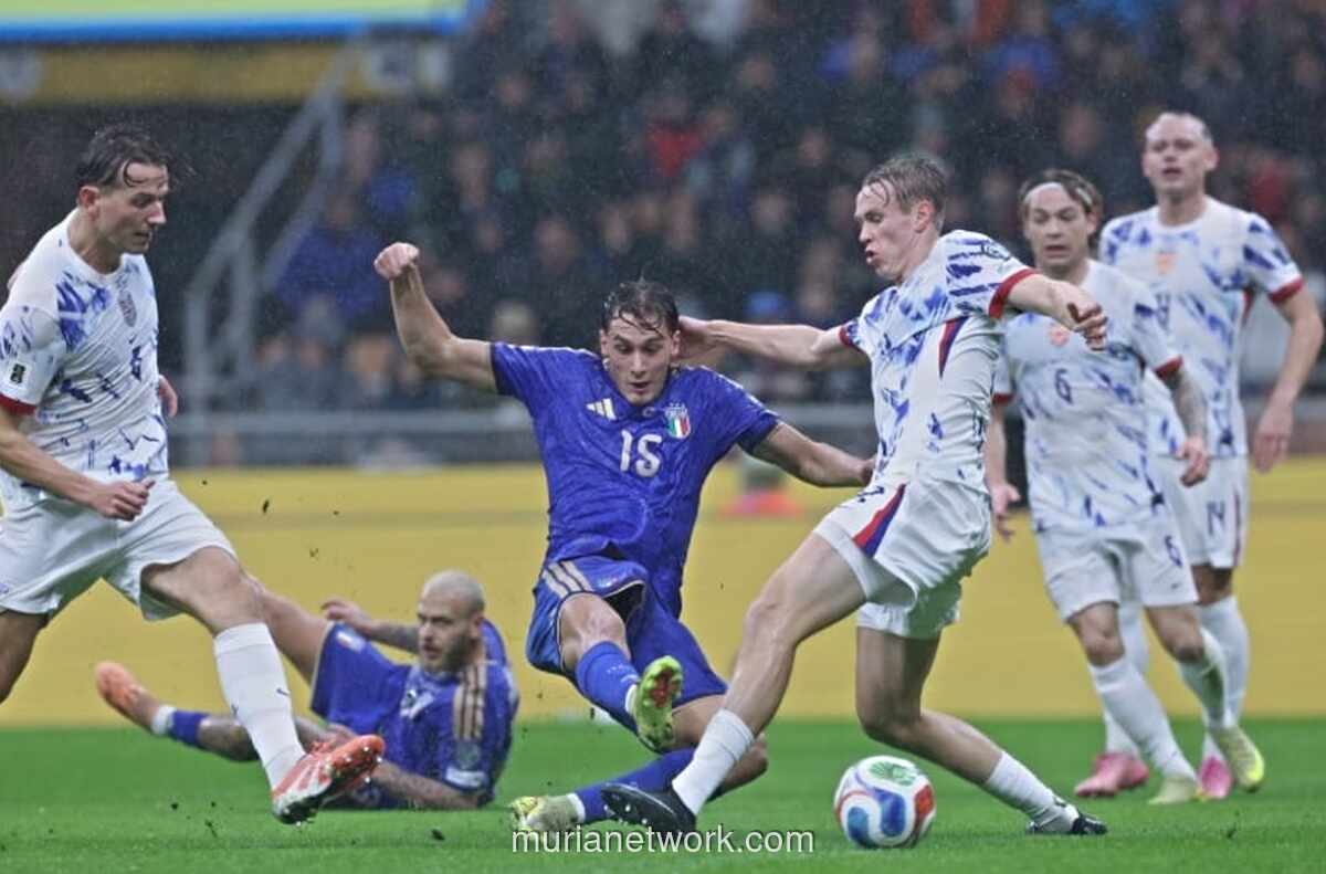 Gattuso Minta Maaf! Italia Dipecundangi Norwegia 1-4, Gagal Lolos Langsung ke Piala Dunia 2026
