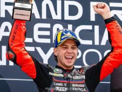 Marco Bezzecchi Raih Kemenangan Dominan di MotoGP Valencia 2025, Tutup Musim dengan Podium