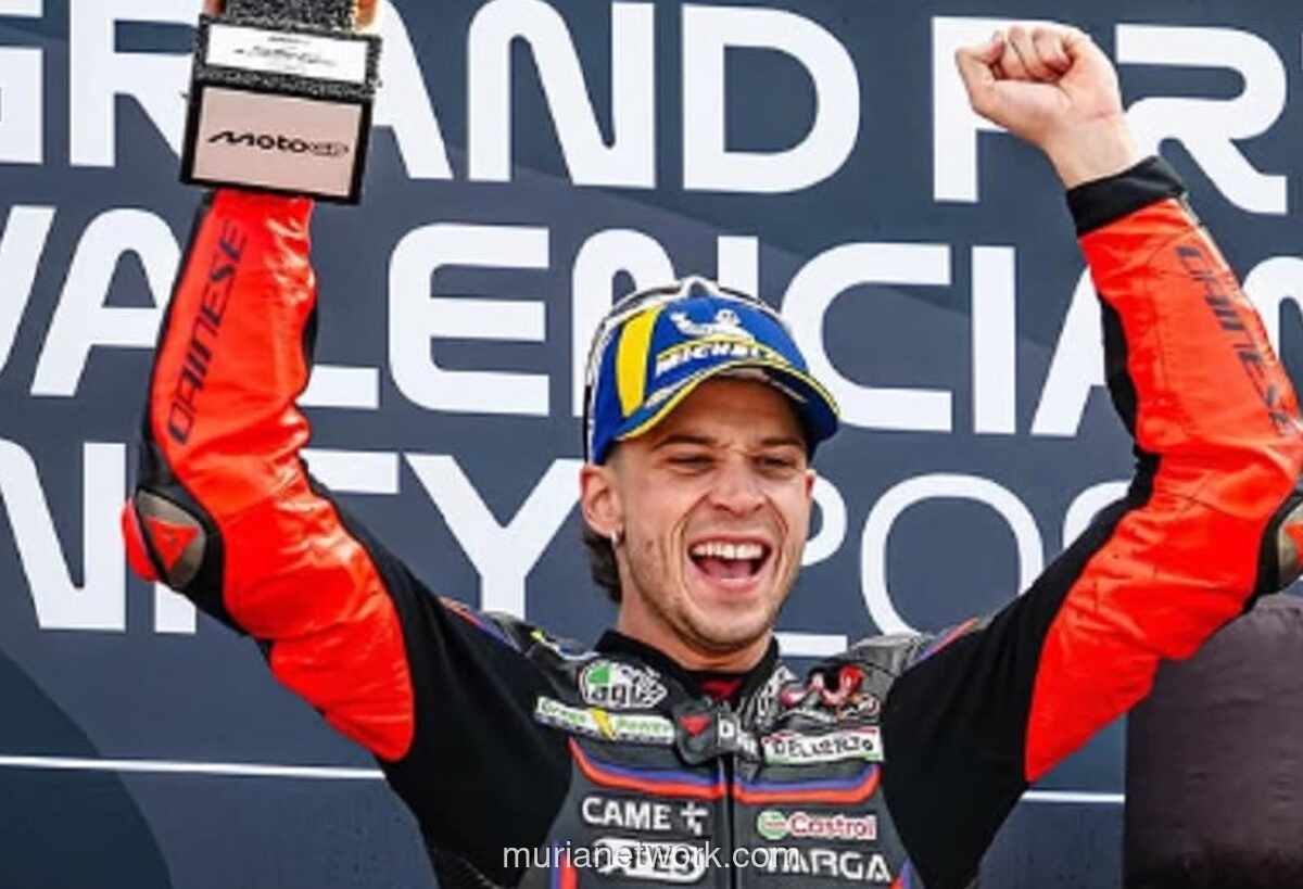 Marco Bezzecchi Raih Kemenangan Dominan di MotoGP Valencia 2025, Tutup Musim dengan Podium