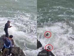Kronologi Lengkap 2 Pemancing Hilang Terseret Ombak di Pantai Cikeueus Sukabumi