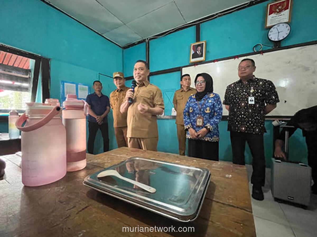 Gubernur Kalbar Tinjau Program Menu Bergizi Gratis di SMK Negeri 1 Benua Kayong