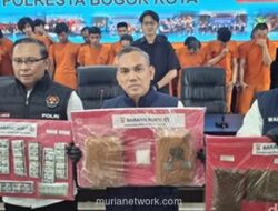 Polresta Bogor Kota Ungkap Peredaran 2 Kg Ganja & 43 Ribu Pil dalam Operasi Antik Lodaya