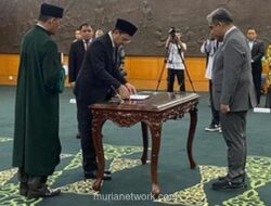 Fauqi Hapidekso Resmi Dilantik Jadi Anggota MPR PAW 2024-2029 dari PKB