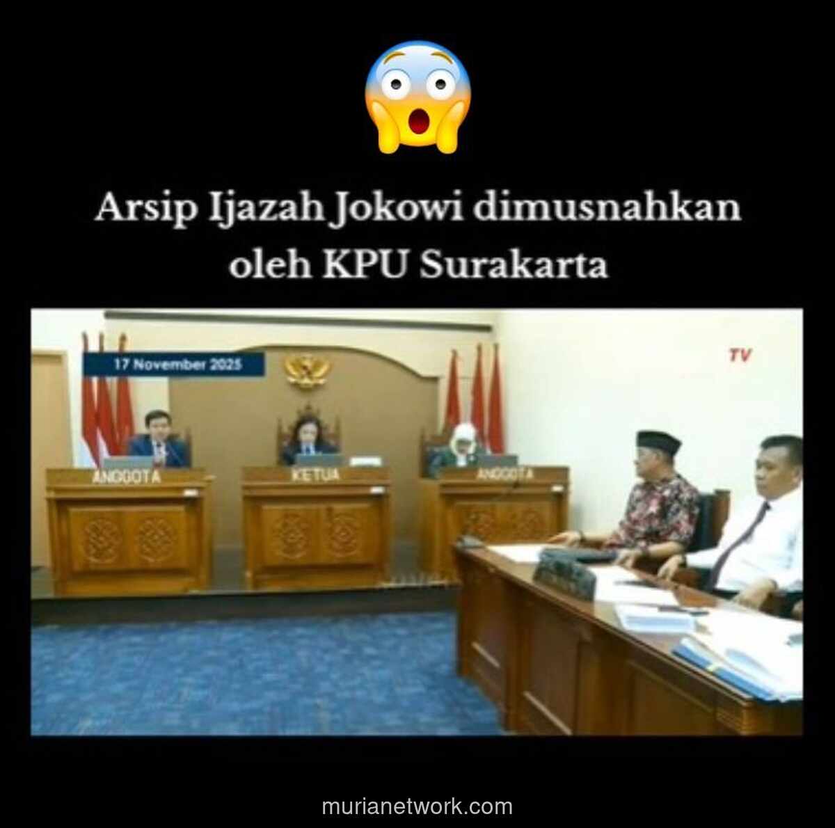 KPU Surakarta Musnahkan Dokumen Jokowi, KIP: Itu Harusnya Disimpan 5 Tahun!