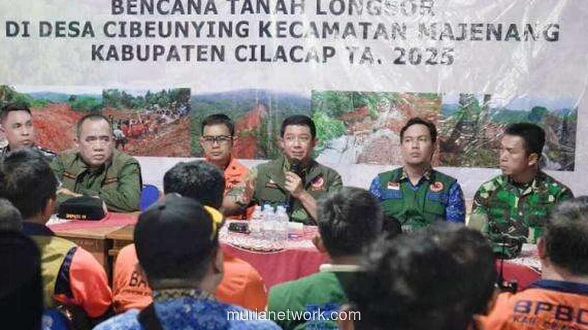 Longsor Cilacap: 269 KK Terdampak, BNPB Siapkan Relokasi dan Hunian Sementara
