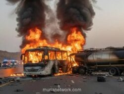 Kecelakaan Bus Jemaah Umrah India di Madinah Tewaskan 45 Orang, Ini Kronologinya