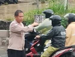 Banjir di Jalan Aria Putra Ciputat Sudah Surut, Lalu Lintas Normal Kembali