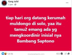Pengakuan Mantan Koordinator: Tamu Muldoko Solo Dikoordinir, Bukan Sukarela?