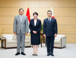 Kunjungan Menlu dan Menhan RI Perkuat Kerja Sama Pertahanan & Ekonomi dengan PM Jepang