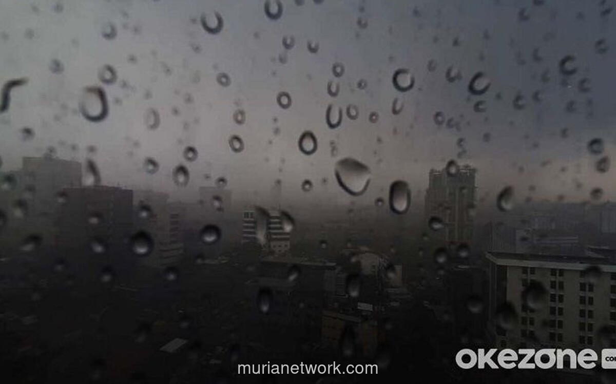 BMKG Peringatkan Hujan Guyur Hampir Seluruh Jakarta Pagi Ini