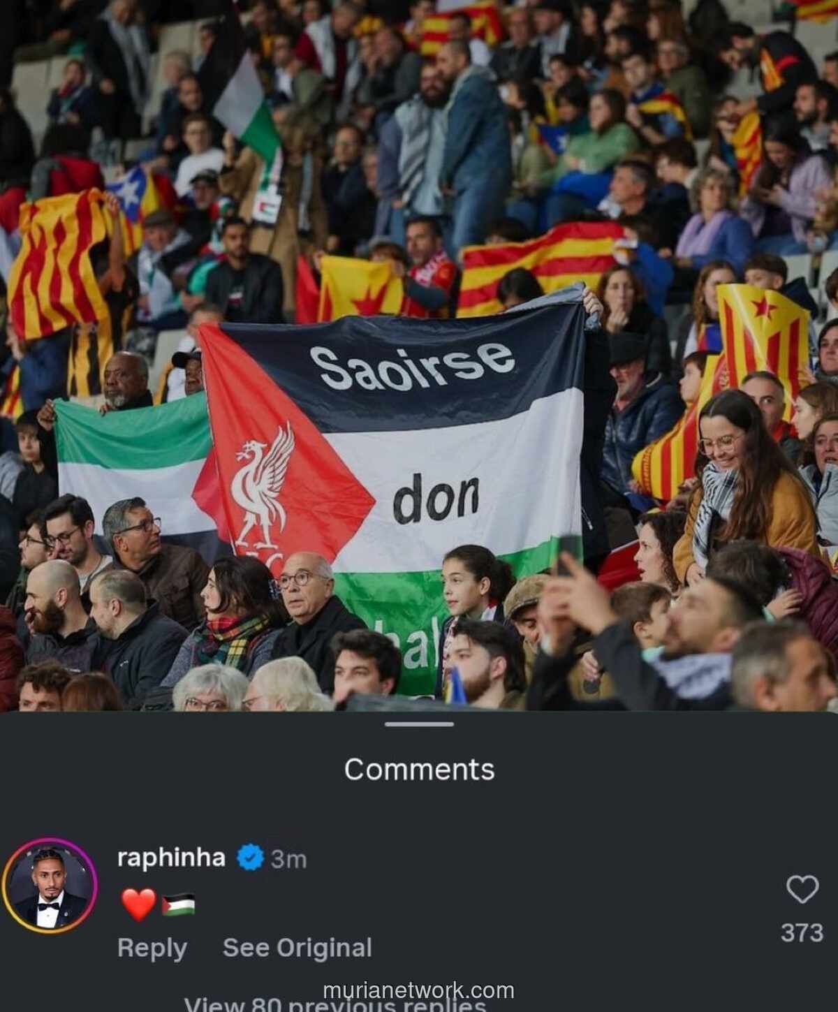 Solidaritas Catalonia-Palestina Bergema di Lluís Companys, Hasil Tiket Disalurkan untuk Kemanusiaan