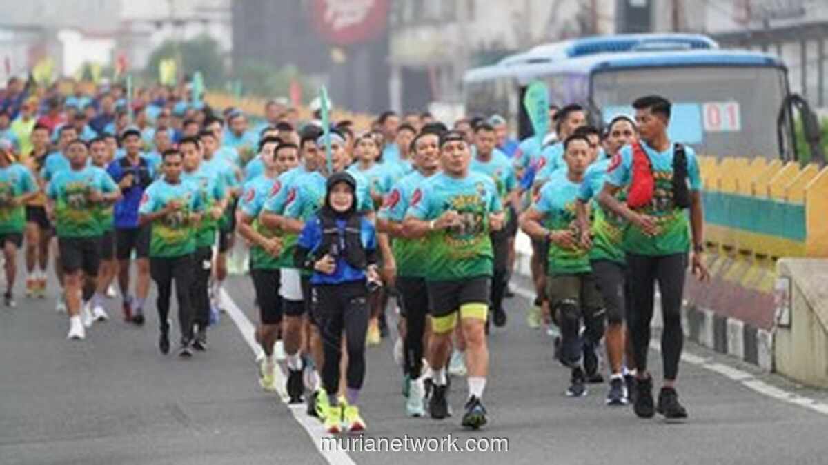 Brimob Run 8K: Adu Kreativitas Kostum untuk Kampanye Lingkungan di HUT ke-80 Brimob