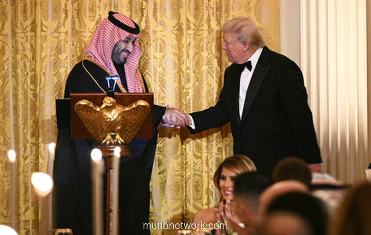 Trump dan MBS Bahas Normalisasi Israel dalam Pertemuan Bersejarah di Gedung Putih