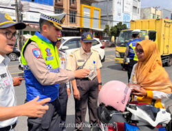 Polri Beri Hadiah untuk Pengendara Tertib dalam Operasi Zebra Krakatau 2025
