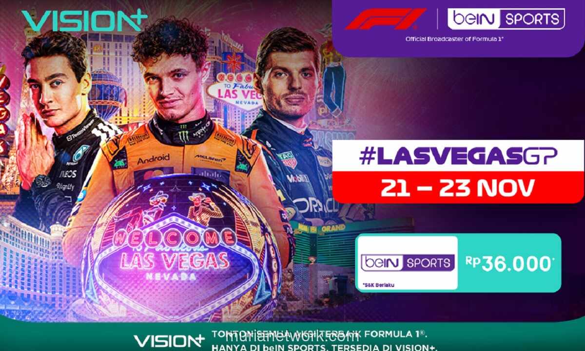 Las Vegas Siap Hidupkan Kembali Drama F1 di Bawah Lampu The Strip