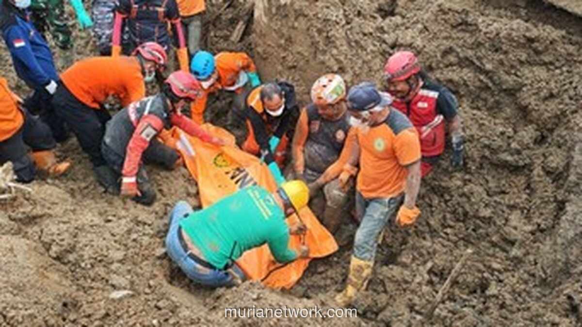 Korban Tewas Longsor Banjarnegara Capai 10 Jiwa, 18 Warga Masih Dinyatakan Hilang