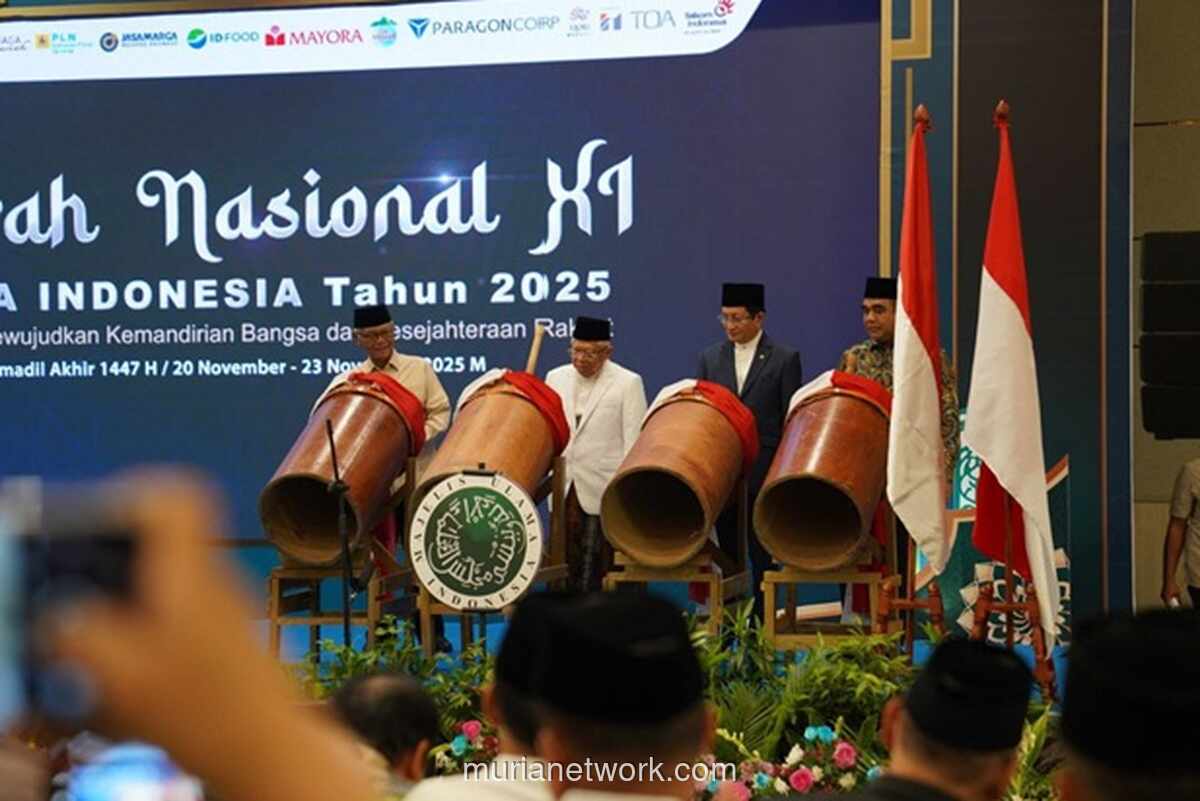 Suasana Muram Warnai Munas MUI Usai Prabowo Batal Hadir