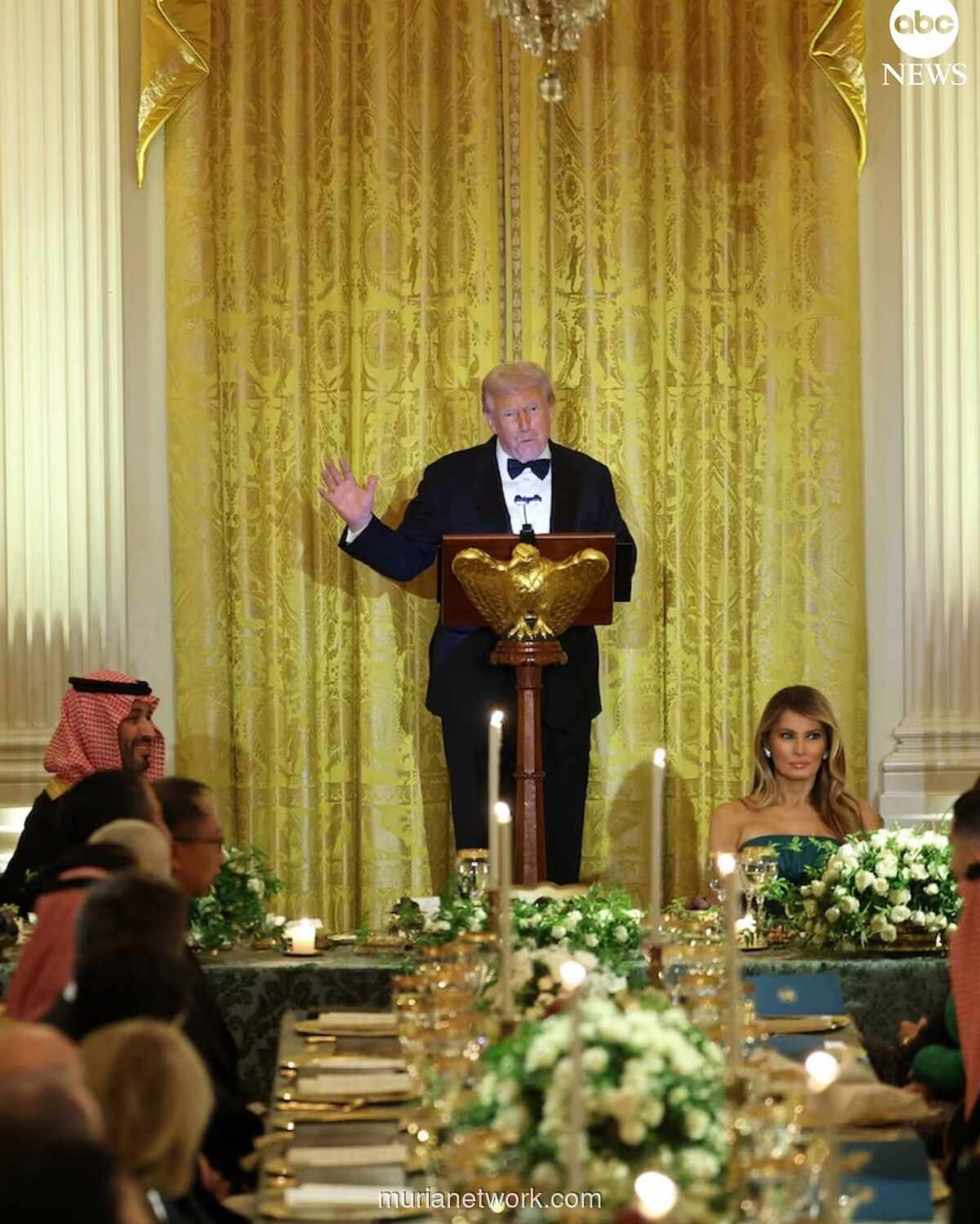 Trump Kukuhkan Arab Saudi sebagai Sekutu Utama Non-NATO dalam Jamuan Megah di Gedung Putih