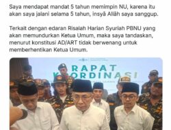 Gus Yahya Berkeras di Pucuk PBNU Meski Didesak Mundur