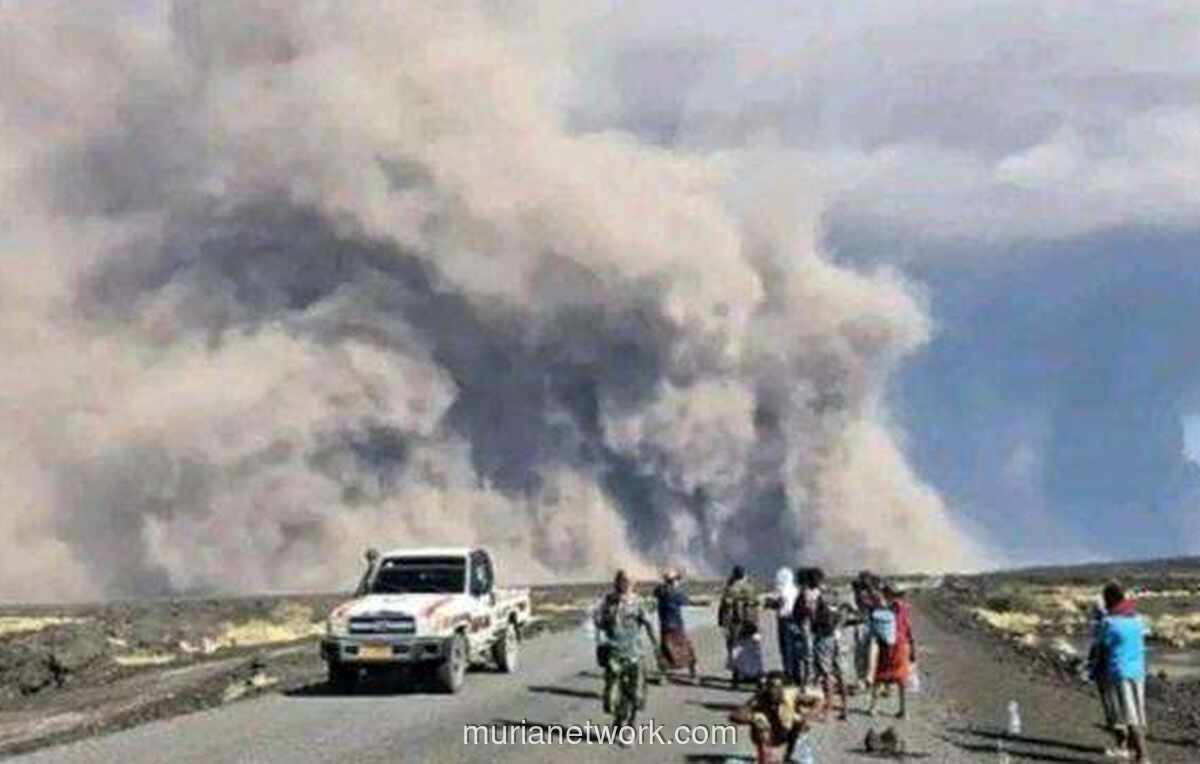 Letusan Ethiopia Guncang Langit India-Pakistan, Rute Udara Lumpuh