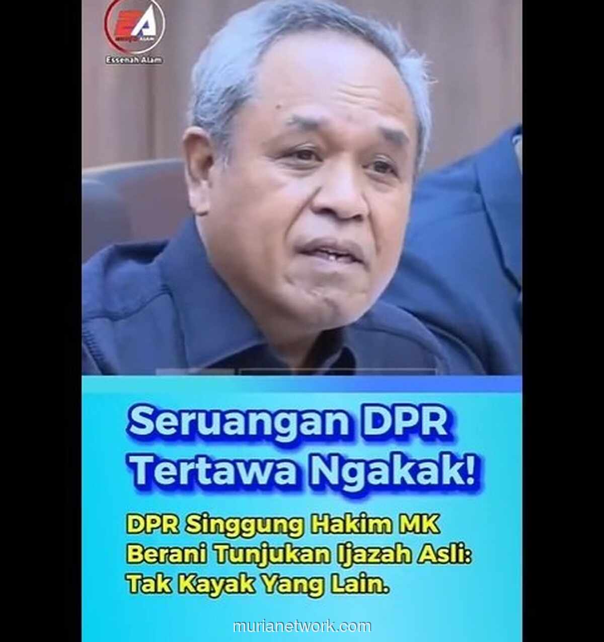 Sindiran Ijazah Palsu di DPR Pecahkan Suasana Rapat yang Te