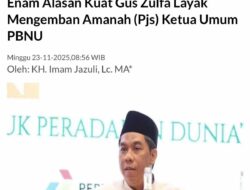 Gus Zulfa Diusulkan Jadi Penjabat Ketum PBNU, Ini Enam Alasannya