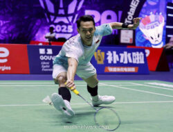 Jonatan Christie Tumbang, Langkah di Australian Open 2025 Terhenti di Tangan Yushi Tanaka