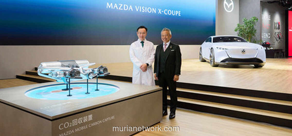 Mazda Uji Coba Teknologi Penangkap Karbon di Knalpot Mobil Konvensional
