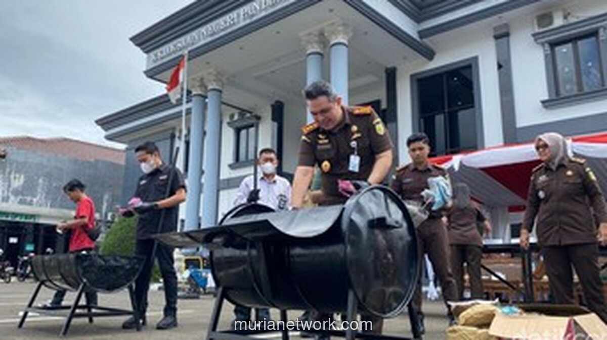Blender dan Api Hanguskan Bukti Narkoba serta Uang Palsu Rp 295 Juta di Pandeglang
