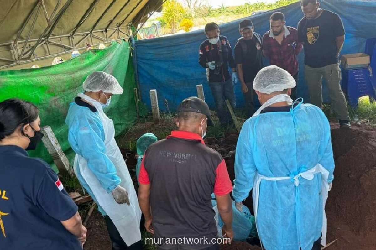 Jenazah Korban Dibongkar, Polisi Buru Bukti Pembunuhan Bocah Disabilitas di Merauke