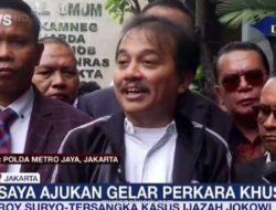 Roy Suryo Desak Gelar Perkara Khusus Kasus Ijazah Jokowi di Polda Metro